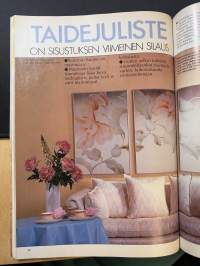 Avotakka 1985 nr 4,  Talo Marjaniemessä - Pirkko ja John Lundqvist, , Hörhammerin koti-galleria, Parveke, -katso sisällysluettelo.