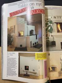 Avotakka 1985 nr 5, Villa Nordkap, Laatua ja ajattomuutta - Marja Liljendahl-Kemppi, Takkaopas, Irkka ja Heikki Järvenpään kakkoskoti,  -katso sisällysluettelo.
