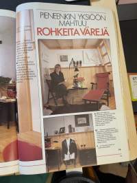 Avotakka 1985 nr 5, Villa Nordkap, Laatua ja ajattomuutta - Marja Liljendahl-Kemppi, Takkaopas, Irkka ja Heikki Järvenpään kakkoskoti,  -katso sisällysluettelo.