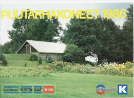 Puutarhakoneet 1986 / KesMotors , K / Kibota, Caravan, Kaaz. Toro   20 sivua
