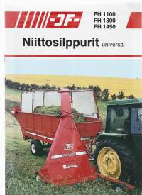 JF niittosilppurit  / Agritek   - tuote-esite  16 sivua
