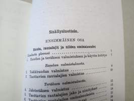 Karkaisijan (kirja) käsikirja - Ammattienedistämislaitoksen ammattikirjoja nr 1 -metallinkarkaisun perusteos, teräksen hehku- ja päästövärit värikartat -näköispainos