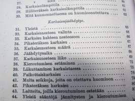 Karkaisijan (kirja) käsikirja - Ammattienedistämislaitoksen ammattikirjoja nr 1 -metallinkarkaisun perusteos, teräksen hehku- ja päästövärit värikartat -näköispainos