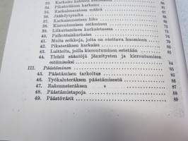 Karkaisijan (kirja) käsikirja - Ammattienedistämislaitoksen ammattikirjoja nr 1 -metallinkarkaisun perusteos, teräksen hehku- ja päästövärit värikartat -näköispainos