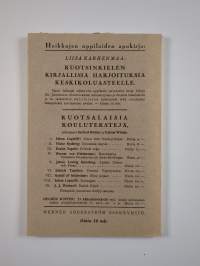 77 käännöstehtävää sekä toisen kotimaisen kielen ylioppilastehtävät vv. 1919-1926