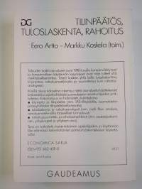 Tilinpäätös, tuloslaskenta, rahoitus