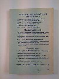 77 kaksoiskoetta sekä toisen kotimaisen kielen ylioppilastehtävät 1919-1949