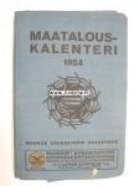 Maatalouskalenteri 1924