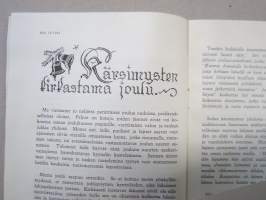 Leimauksen joulu 1942 - Vakuutusosakeyhtiö Salama asiamieslehti, joulunumero, kansikuvitus A. Wiramo