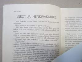 Leimauksen joulu 1942 - Vakuutusosakeyhtiö Salama asiamieslehti, joulunumero, kansikuvitus A. Wiramo