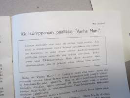 Leimauksen joulu 1942 - Vakuutusosakeyhtiö Salama asiamieslehti, joulunumero, kansikuvitus A. Wiramo