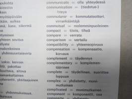 Elektroniikan ja sähkötekniikan sanasto - Englanti-Suomi