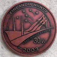 Finlandia hiihto 30v 2003 mitali