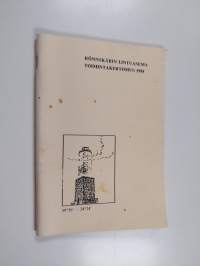 Rönnskärin lintuaseman toimintakertomus 1984