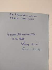 Sirkus, tivoli ja sirkustemput : kirjallisuutta 1945-1987 (signeerattu, tekijän omiste)
