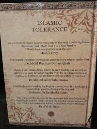 Islamic Tolerance