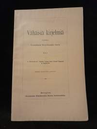 Vähäisiä kirjelmiä XLI - Epifanij Viisaan tiedot Pyhästä Tapanista ja syrjääneistä