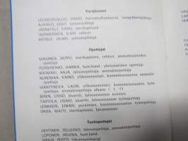 Turun Merimiesammattikolu Kl. Suomen JOutsen - toimintakertomus lukuvuodelta 1970-71