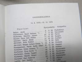 Turun Merimiesammattikolu Kl. Suomen JOutsen - toimintakertomus lukuvuodelta 1970-71