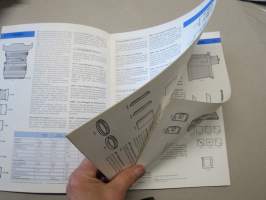Hasselblad Produktkatalog 1991 -brochure in swedish / kameraluettelo