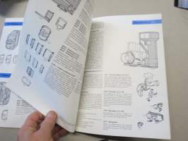 Hasselblad Produktkatalog 1991 -brochure in swedish / kameraluettelo