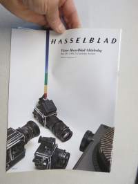 Hasselblad Product Catalog 1989 -brochure in english / kameraluettelo