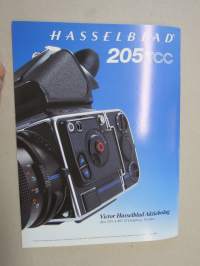 Hasselblad 205 TCC camera -brochure in english / kameraesite