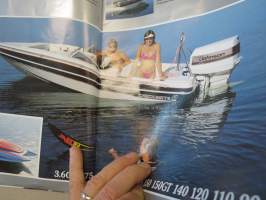 Johnson 1987 perämoottorit -myyntiesite / outboards brochure