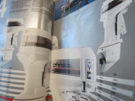 Johnson 1987 perämoottorit -myyntiesite / outboards brochure