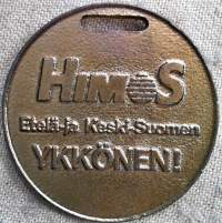 Jämsä Himos peikkometsä hiihtomitali