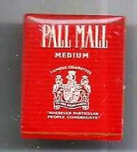 Pall Mall  - pinssi rintamerkki