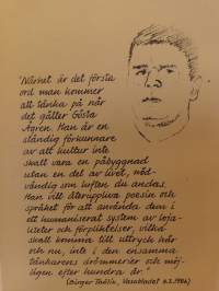 Gösta Ågren 50 år 3.8. 1986, Festskrift