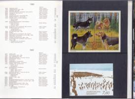 Suomen postimerkit vuosilajitelma 1989** postituore. (LAPE 20€).