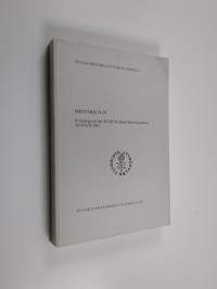Föredrag vid det XVIII Nordiska historikermötet, Jyväskylä 1981