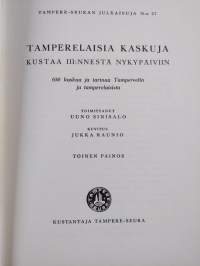 Tamperelaisia kaskuja Kustaa III:nnesta nykypäiviin : 653 kaskua ja tarinaa Tampereelta ja tamperelaisista