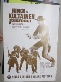 Ringo ja kultainen pistooli / Rigo och denb gyllene pistolen -elokuvajuliste