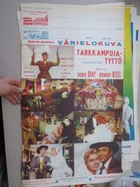 Tarkk&#039;ampujatyttö -elokuvajuliste, Doris Day, Howard Keel