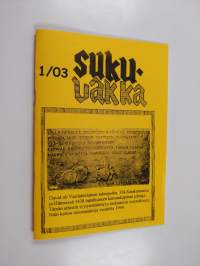 Sukuvakka 1 / 2003