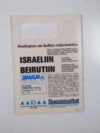 Shalom vuosikerta 1973 (1-10, nro 5 puuttuu)