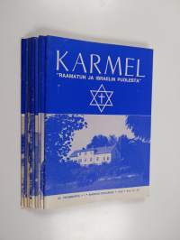 Karmel 1-12/1972 (vuosikerta, numero 6 puuttuu) : Raamatun ja Israelin puolesta