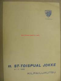 2. ST-Toispual jokke 27.11.1966 Kilpailukutsu