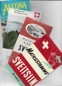 Sveitsi erä  matkailuesitteitä  - matkailuesite