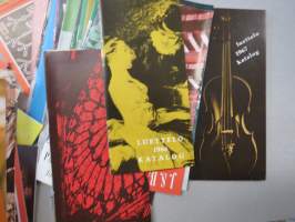 Concert Hall -57 kpl LP-levyjen yms. esitteitä