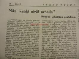 Turun Teini - Turun oppikoulujen urheilulehti 2.4.1939 nr 2