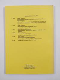 Maanvuokrauksen kehitys ja yhteiskunnalliset edellytykset 7/1984