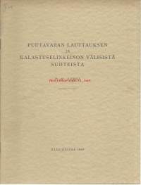 Puutavaran lauttauksen ja kalastuselinkeinon välisistä suhteista / T. H. Järvi