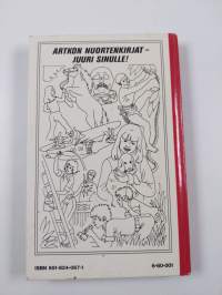 Lotte oppii ratsastamaan