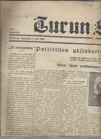 Turun Sanomat  9. 10.   1928