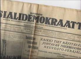Suomen Sosiaalidemokraatti   10.2.  1929