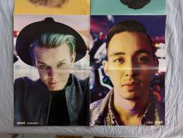 Demi 2018 nr 8, julisteet Herbalisti, Lakko, Mansikka, Pikku Pinsku, Miklu, Jennyvoices, A-lapset